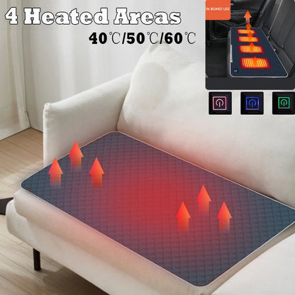 Cozy Outdoor Heated Cushion